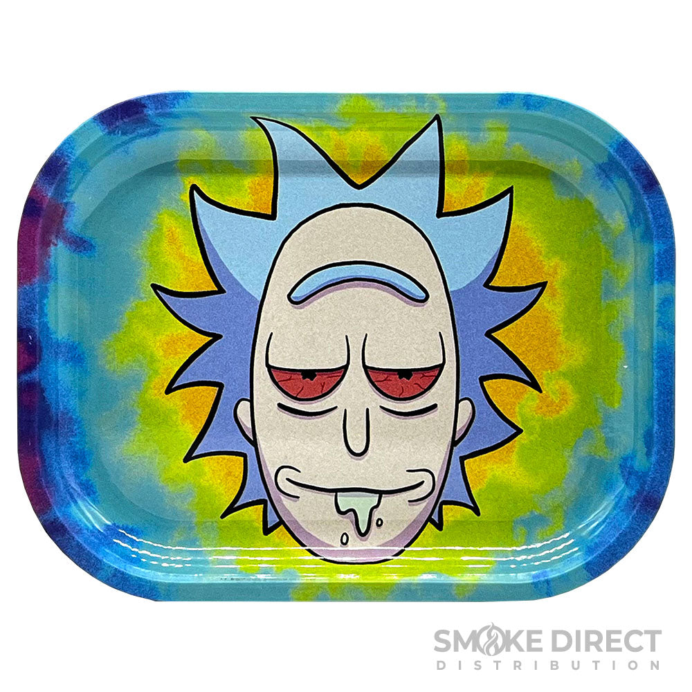Rick And Morty Rolling Tray  Rick Design - Smoke Direct Distro Wholesale  Vapes